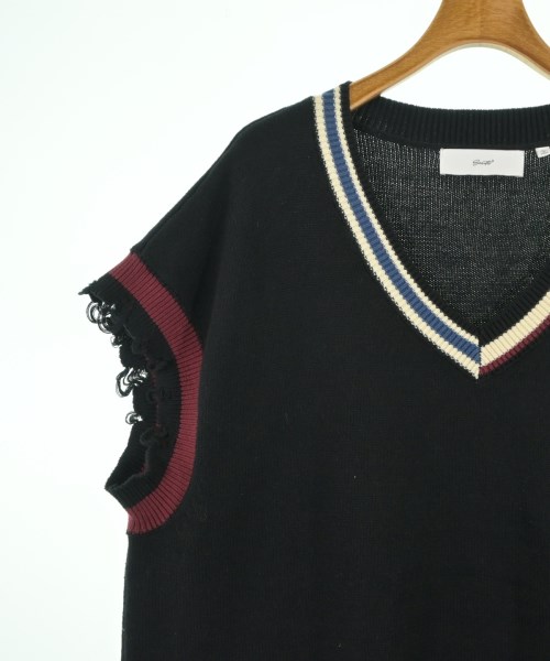 SALUTE（サルーテ）ベスト 黒 サイズ:L メンズ/2200628002051