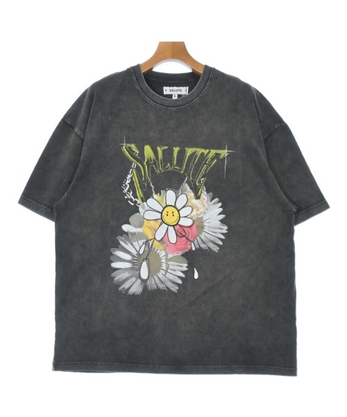 SALUTE(サルーテ)Tシャツ・カットソー 黒 サイズ:L/2200643687097