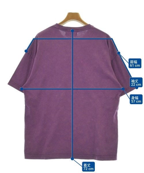SALUTE（サルーテ）Tシャツ・カットソー 紫 サイズ:S メンズ/2200707553085