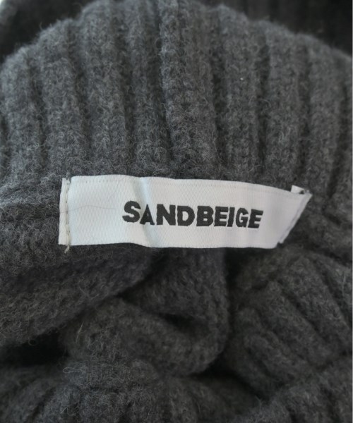 SAND BEIGE（サンドベージュ）ニット・セーター グレー サイズ:F レディース/2200653831114