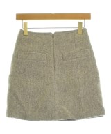 SAND BEIGE（サンドベージュ）ミニスカート グレー サイズ:XS レディース/2200724747023