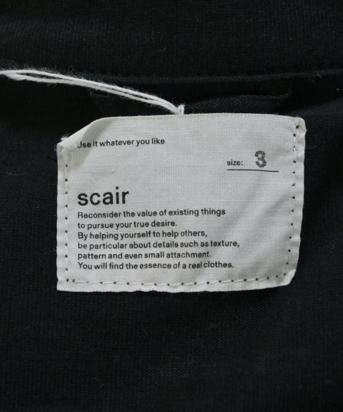 scair（スケアー）ポロシャツ 黒 サイズ:3(L位) メンズ/2200651117135
