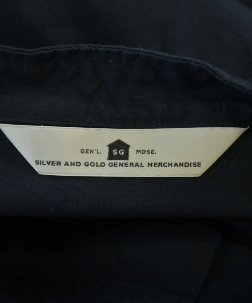 SILVER AND GOLD GENERAL MERCHANDISE（シルバーアンドゴールドジェネラルマーチャンダイズ）カジュアルシャツ 紺 サイズ:XL メンズ/2200640695026
