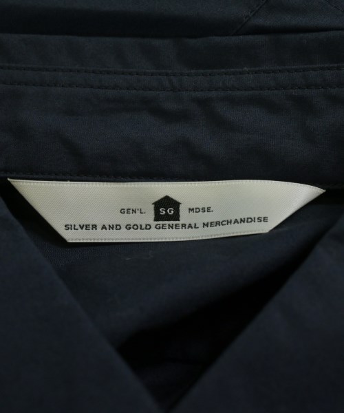 SILVER AND GOLD GENERAL MERCHANDISE（シルバーアンドゴールドジェネラルマーチャンダイズ）カジュアルシャツ 紺 サイズ:XL メンズ/2200640695033