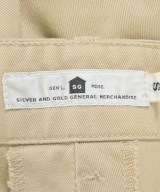 SILVER AND GOLD GENERAL MERCHANDISE（シルバーアンドゴールドジェネラルマーチャンダイズ）チノパン ベージュ サイズ:S メンズ/2200703896025