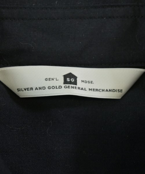 SILVER AND GOLD GENERAL MERCHANDISE（シルバーアンドゴールドジェネラルマーチャンダイズ）カジュアルシャツ 黒 サイズ:L メンズ/2200704932036