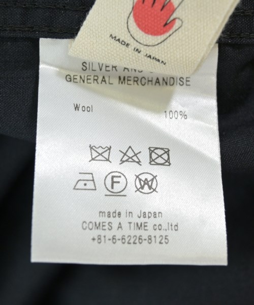 SILVER AND GOLD GENERAL MERCHANDISE（シルバーアンドゴールドジェネラルマーチャンダイズ）カジュアルシャツ 黒 サイズ:L メンズ/2200704932036