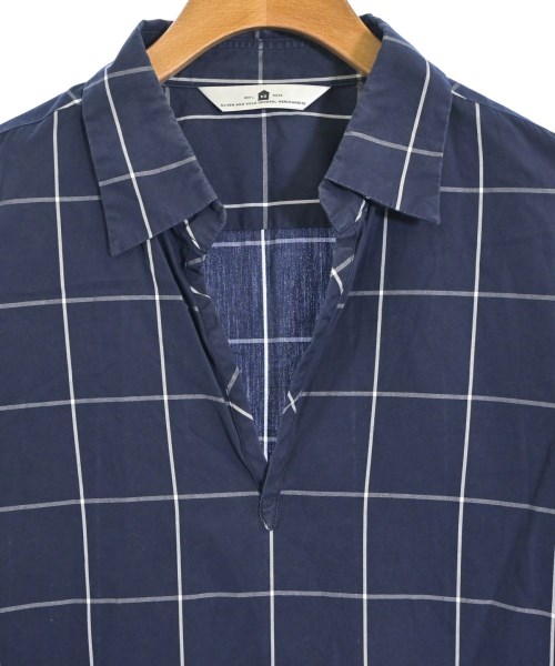 SILVER AND GOLD GENERAL MERCHANDISE（シルバーアンドゴールドジェネラルマーチャンダイズ）カジュアルシャツ 紺 サイズ:-(XXL位) メンズ/2200670451128