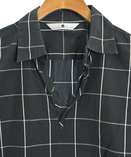 SILVER AND GOLD GENERAL MERCHANDISE（シルバーアンドゴールドジェネラルマーチャンダイズ）カジュアルシャツ 黒 サイズ:-(XXL位) メンズ/2200670451135