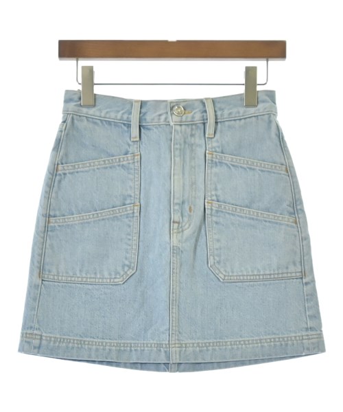 SLVRLAKE(シルバーレイク)ロング・マキシ丈スカート 青 サイズ:24(S位)/2200631176718