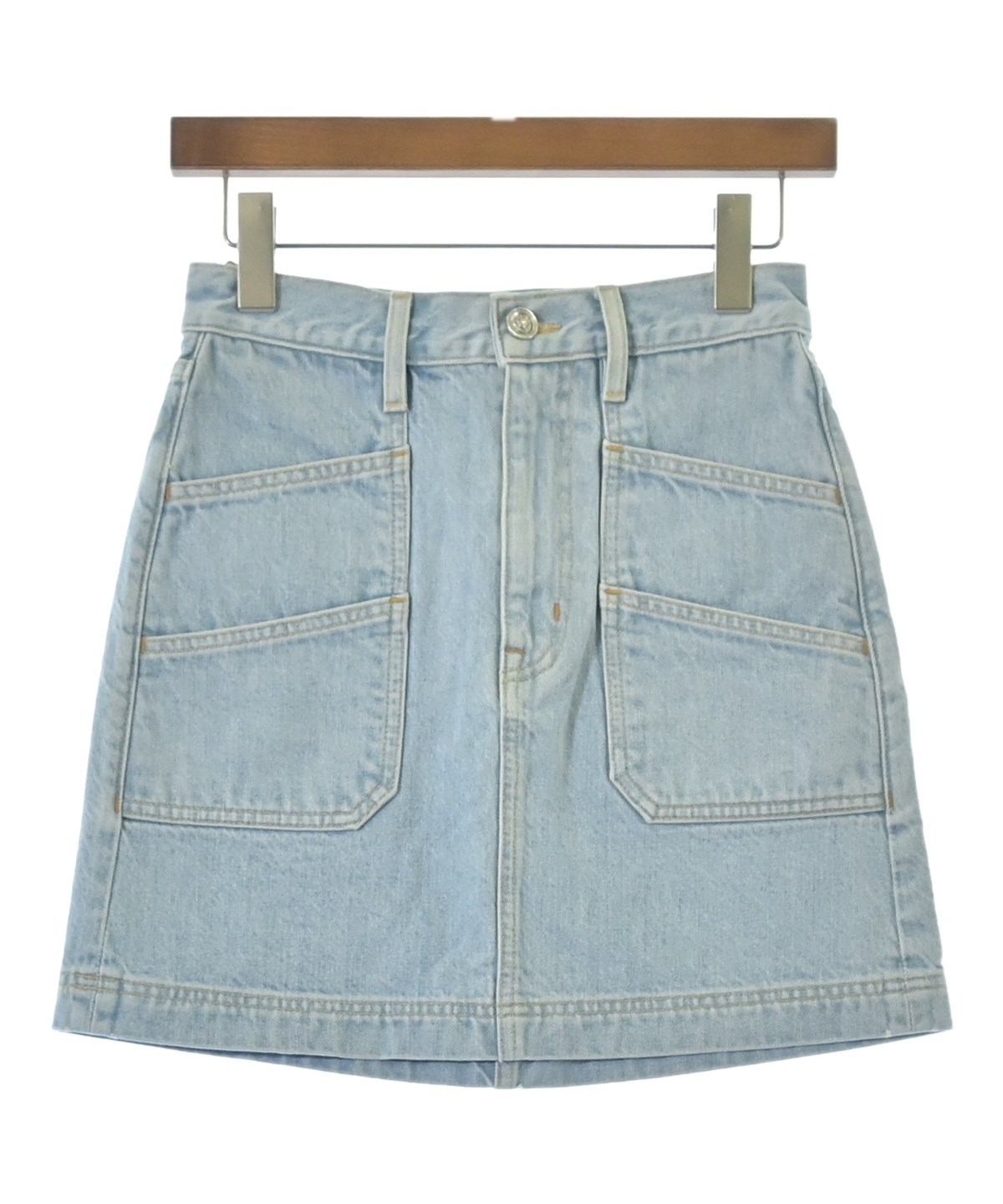 SLVRLAKE（シルバーレイク）ロング・マキシ丈スカート 青 サイズ:24(S  