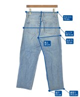 SLVRLAKE（シルバーレイク）デニムパンツ 青 サイズ:26(M位) レディース/2200663751051