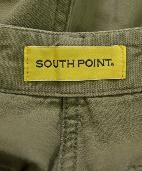 SOUTH POINT（サウスポイント）デニムパンツ カーキ サイズ:S レディース/2200719513138