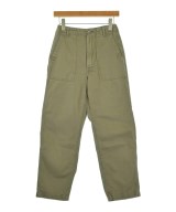 SOUTH POINT（サウスポイント）デニムパンツ カーキ サイズ:S レディース/2200719513138