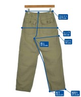 SOUTH POINT（サウスポイント）デニムパンツ カーキ サイズ:S レディース/2200719513138