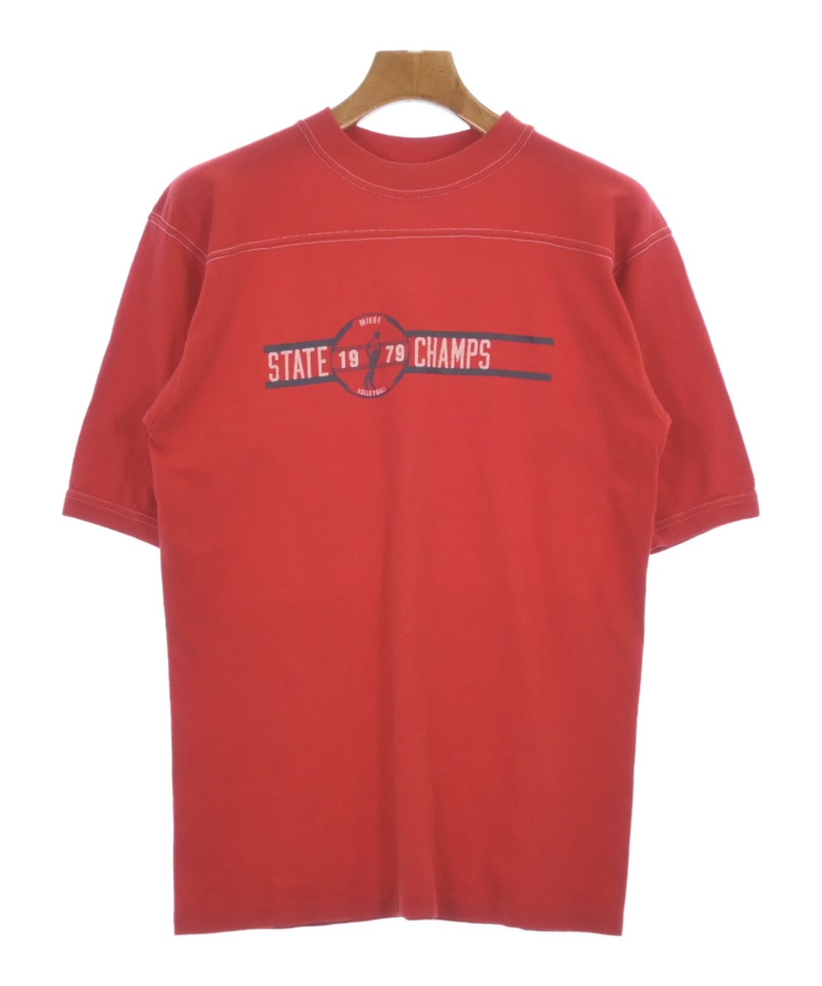 Stedman（ステッドマン）Tシャツ・カットソー 赤 サイズ:M メンズ