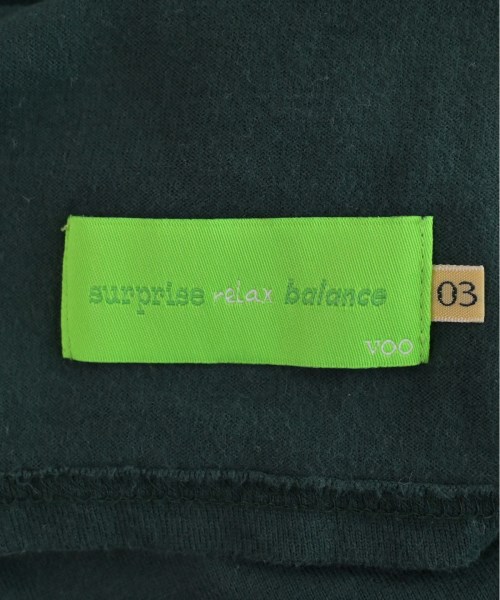 surprise relax balance（サプライズリラックスバランス）Tシャツ・カットソー 緑 サイズ:3(L位) メンズ/2200496978045