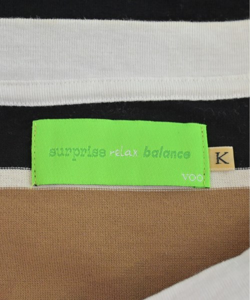 surprise relax balance（サプライズリラックスバランス）Tシャツ・カットソー 茶 サイズ:-(XL位) メンズ/2200496978069