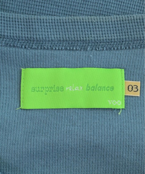 surprise relax balance（サプライズリラックスバランス）Tシャツ・カットソー 青 サイズ:3(L位) メンズ/2200496978083