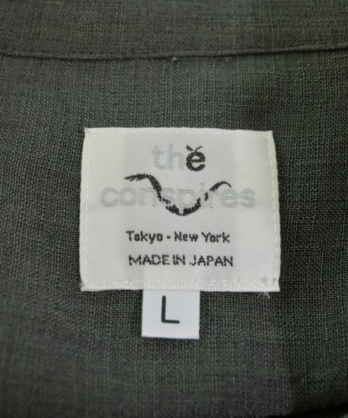 the conspires（ザコンスパイアーズ）カジュアルシャツ グレー サイズ:L メンズ/2200648518013