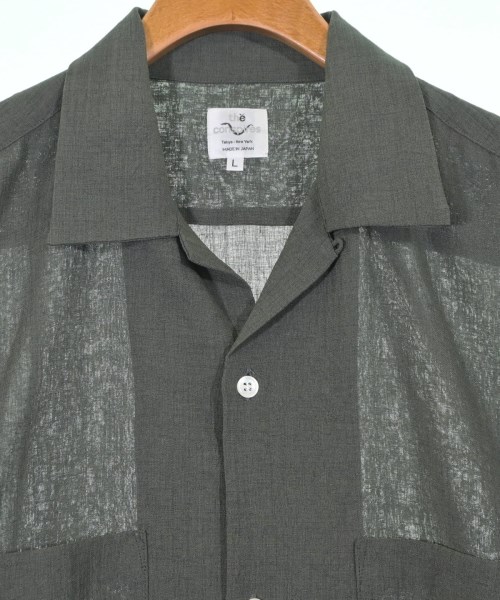 the conspires（ザコンスパイアーズ）カジュアルシャツ グレー サイズ:L メンズ/2200648518013