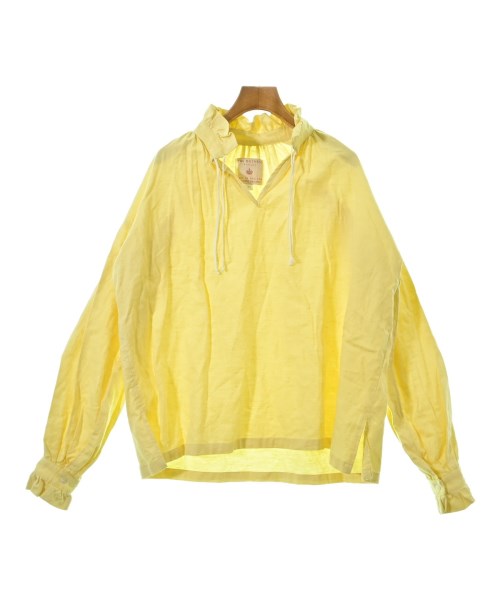 THE DUCHESS(ザダッチェス)カジュアルシャツ 黄 サイズ:34(XS位)/2200662779049