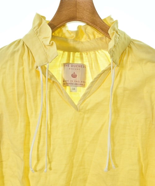 THE DUCHESS（ザダッチェス）カジュアルシャツ 黄 サイズ:34(XS位) レディース/2200662779049
