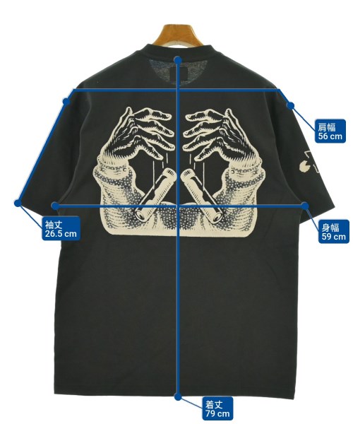 THE TRILOGY TAPES（トリロジーテープス）Tシャツ・カットソー 黒 サイズ:L メンズ/2200664025137