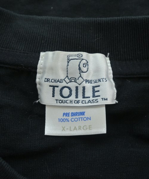 TOILE（トワール）Tシャツ・カットソー 黒 サイズ:XL メンズ/2200623877203