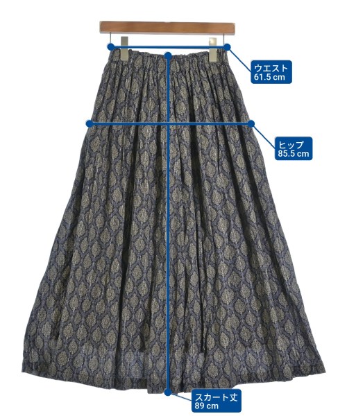 UHURU（ウフル）ロング・マキシ丈スカート グレー サイズ:XS レディース/2200643022102