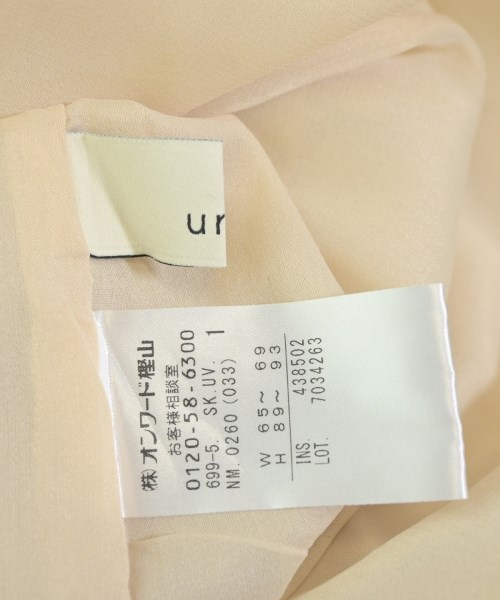 uncrave（アンクレイヴ）ロング・マキシ丈スカート 白 サイズ:1(S位) レディース/2200644575164