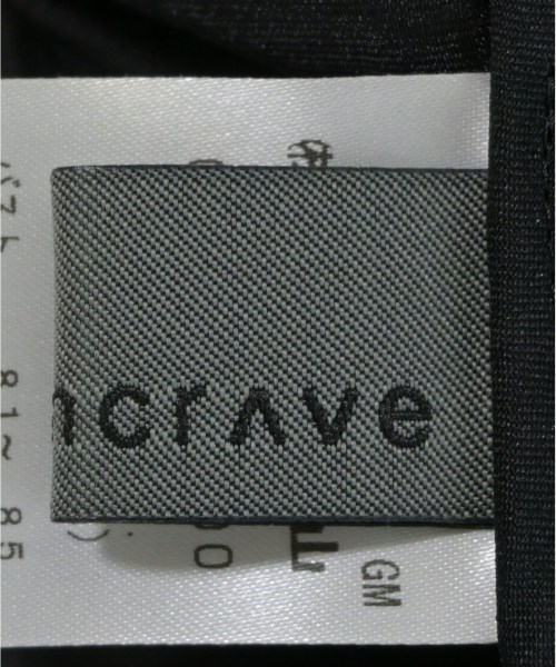 uncrave（アンクレイヴ）ブラウス 黒 サイズ:1(S位) レディース/2200606983181