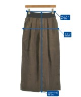 uncrave（アンクレイヴ）ロング・マキシ丈スカート 茶 サイズ:1(S位) レディース/2200602028039