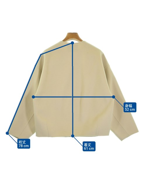 uncrave（アンクレイヴ）ブルゾン 白 サイズ:1(S位) レディース/2200671628024