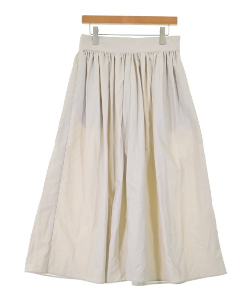 uncrave(アンクレイヴ)ロング・マキシ丈スカート 白 サイズ:2(M位)/2200670558025