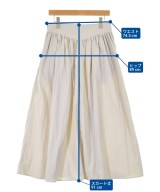 uncrave（アンクレイヴ）ロング・マキシ丈スカート 白 サイズ:2(M位) レディース/2200670558025