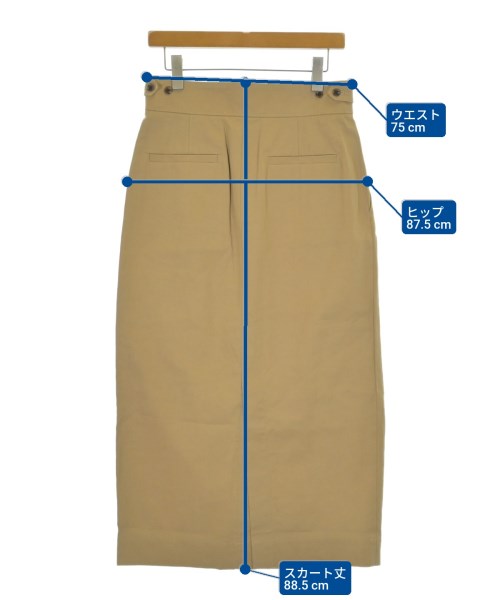 uncrave（アンクレイヴ）ロング・マキシ丈スカート ベージュ サイズ:2(M位) レディース/2200668563055