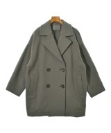 uncrave（アンクレイヴ）ピーコート カーキ サイズ:0(XS位) レディース/2200693905035