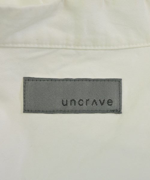 uncrave（アンクレイヴ）カジュアルシャツ 白 サイズ:0(XS位) レディース/2200693905219