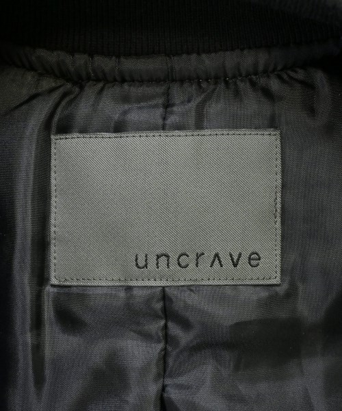 uncrave（アンクレイヴ）ミリタリーブルゾン 黒 サイズ:U(XXL位) メンズ/2200699183024