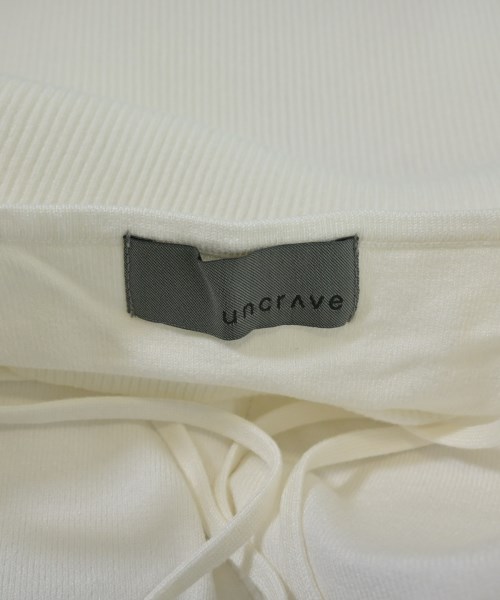uncrave（アンクレイヴ）ベスト/ノースリーブ 白 サイズ:0(XS位) レディース/2200651331272