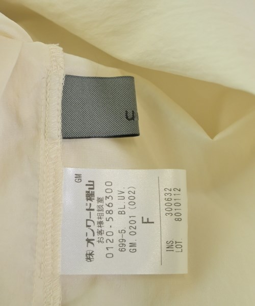 uncrave（アンクレイヴ）ブラウス 白 サイズ:F レディース/2200658371035
