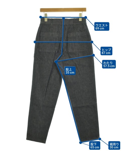 uncrave（アンクレイヴ）デニムパンツ 黒 サイズ:1(S位) レディース/2200660547053