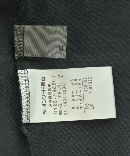 uncrave（アンクレイヴ）ワンピース 黒 サイズ:2(M位) レディース/2200710534026