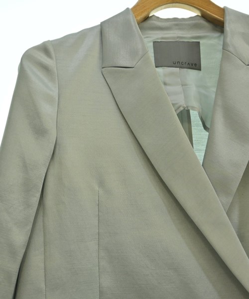 uncrave（アンクレイヴ）カジュアルジャケット グレー サイズ:0(XS位) レディース/2200641888038