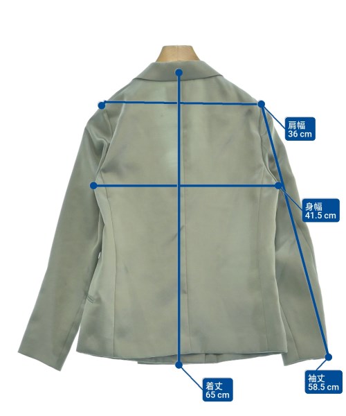 uncrave（アンクレイヴ）カジュアルジャケット グレー サイズ:0(XS位) レディース/2200641888038