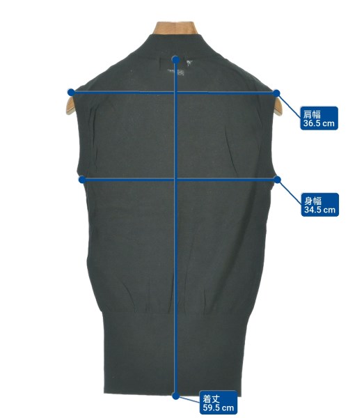 uncrave（アンクレイヴ）ベスト/ノースリーブ グレー サイズ:0(XS位) レディース/2200646542089