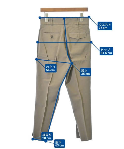 uncrave（アンクレイヴ）スラックス 茶 サイズ:1(S位) レディース/2200653856087