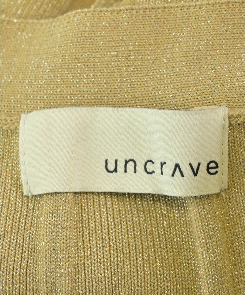 uncrave（アンクレイヴ）カーディガン ゴールド サイズ:1(S位) レディース/2200704519190