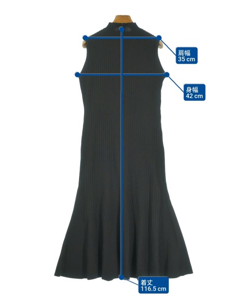 uncrave（アンクレイヴ）ワンピース 黒 サイズ:1(S位) レディース/2200661035061